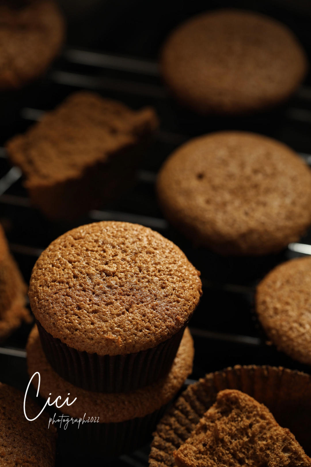 咖啡杯子蛋糕💯细腻软绵㊙️全蛋打发不翻车‼️