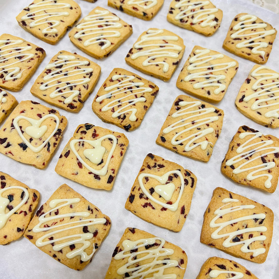 蔓越莓饼干--新手烘焙0压力 #皮黑森林#