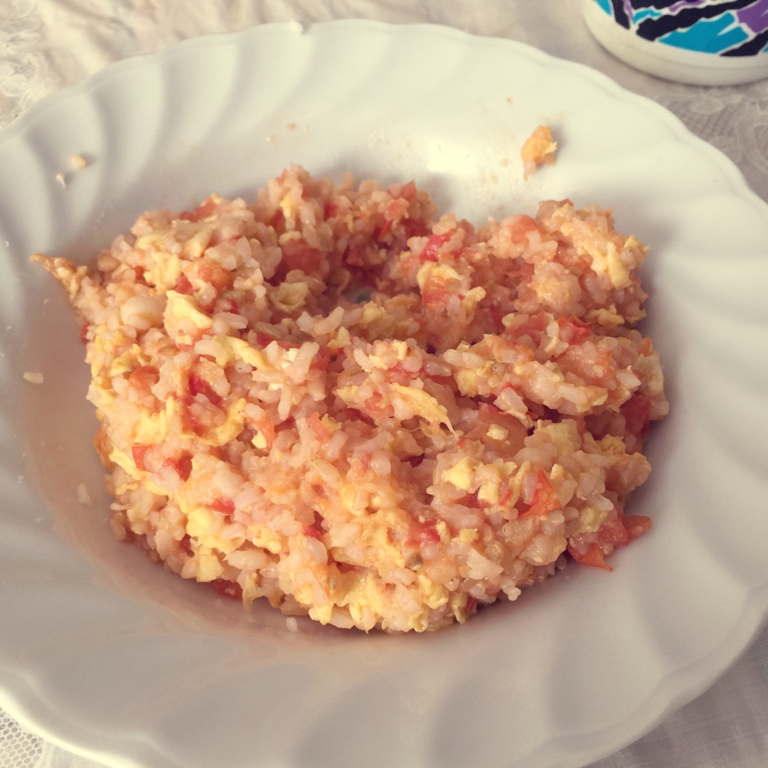西红柿蛋炒饭