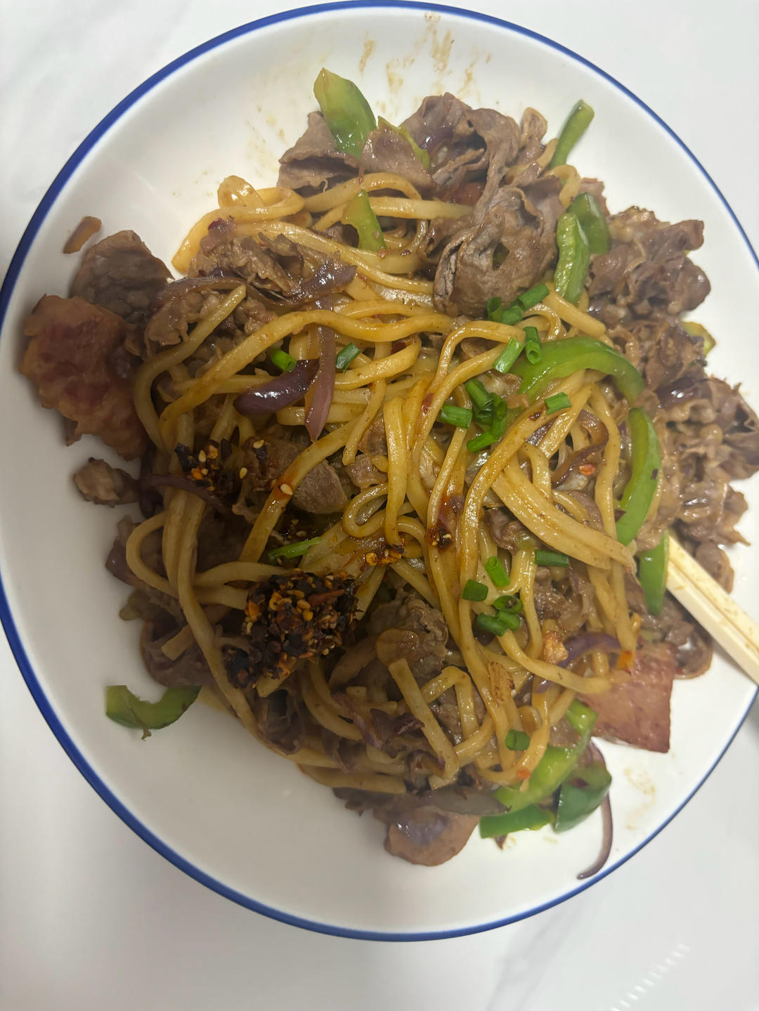 羊肉炒面
