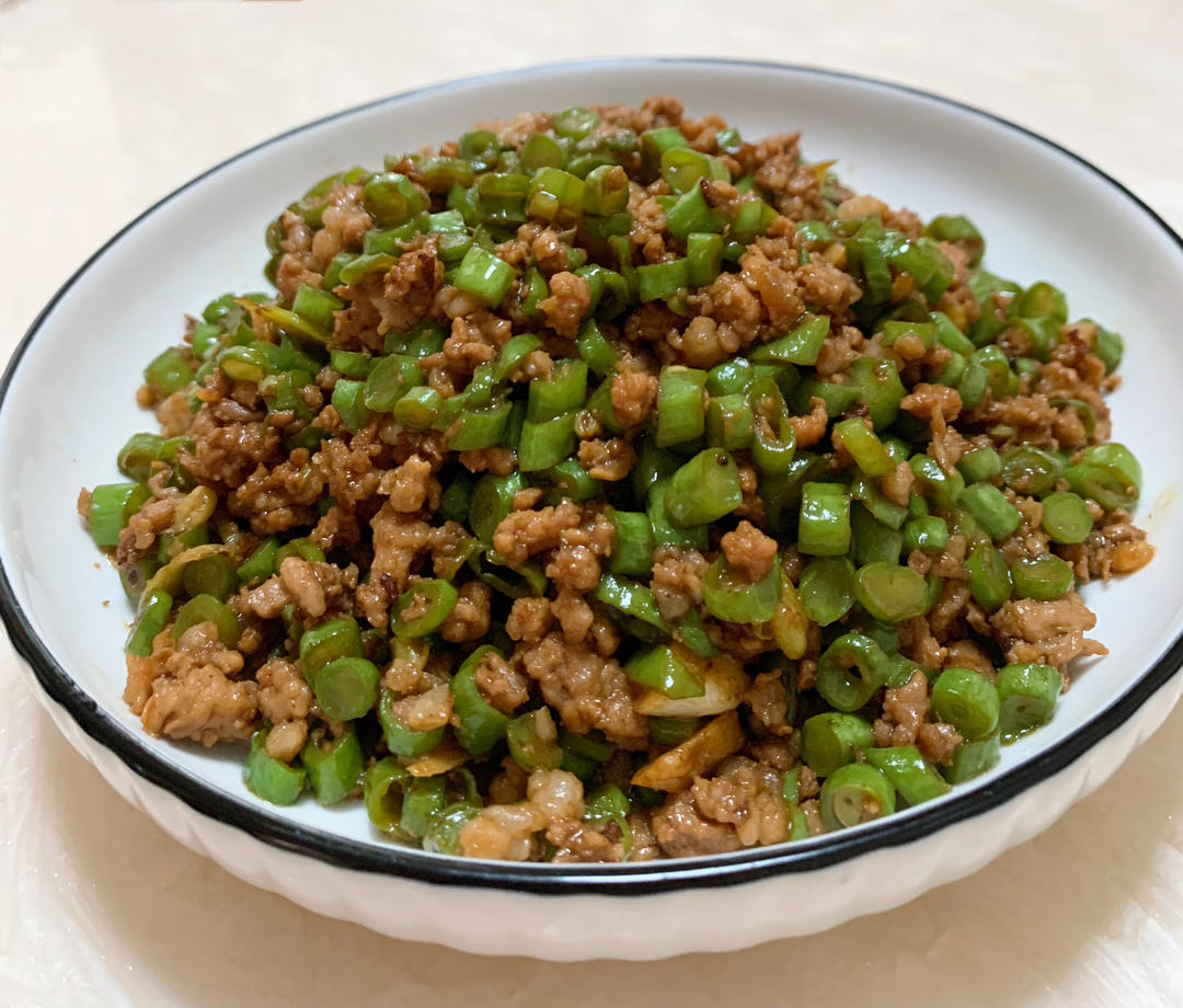🔥下饭狂魔肉沫豆角/又是三碗米饭
