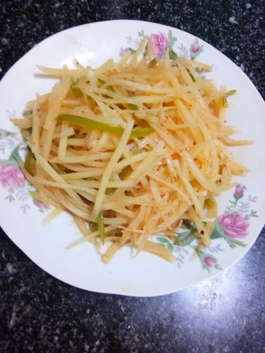 炝拌土豆丝