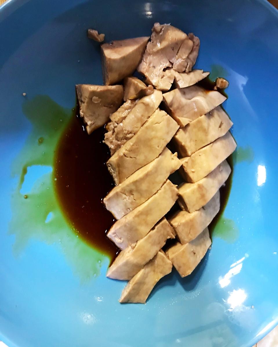 日式葱香鮟鱇鱼肝