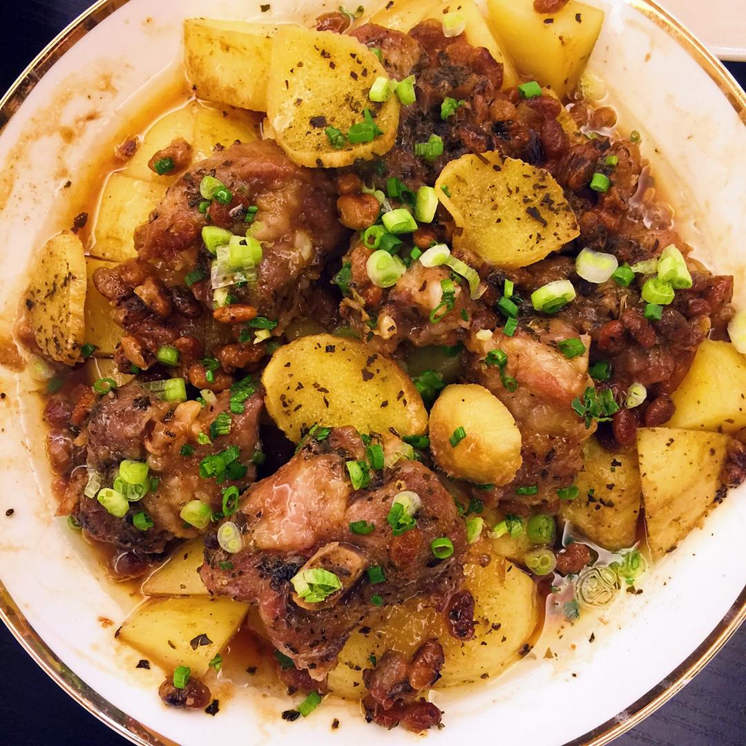 豉椒蒸土豆排骨