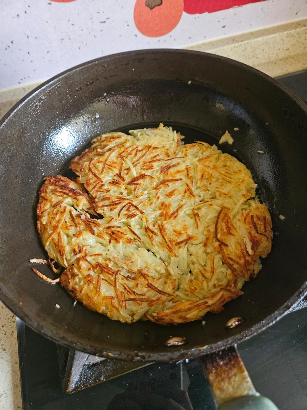 香煎土豆丝饼（超简单）