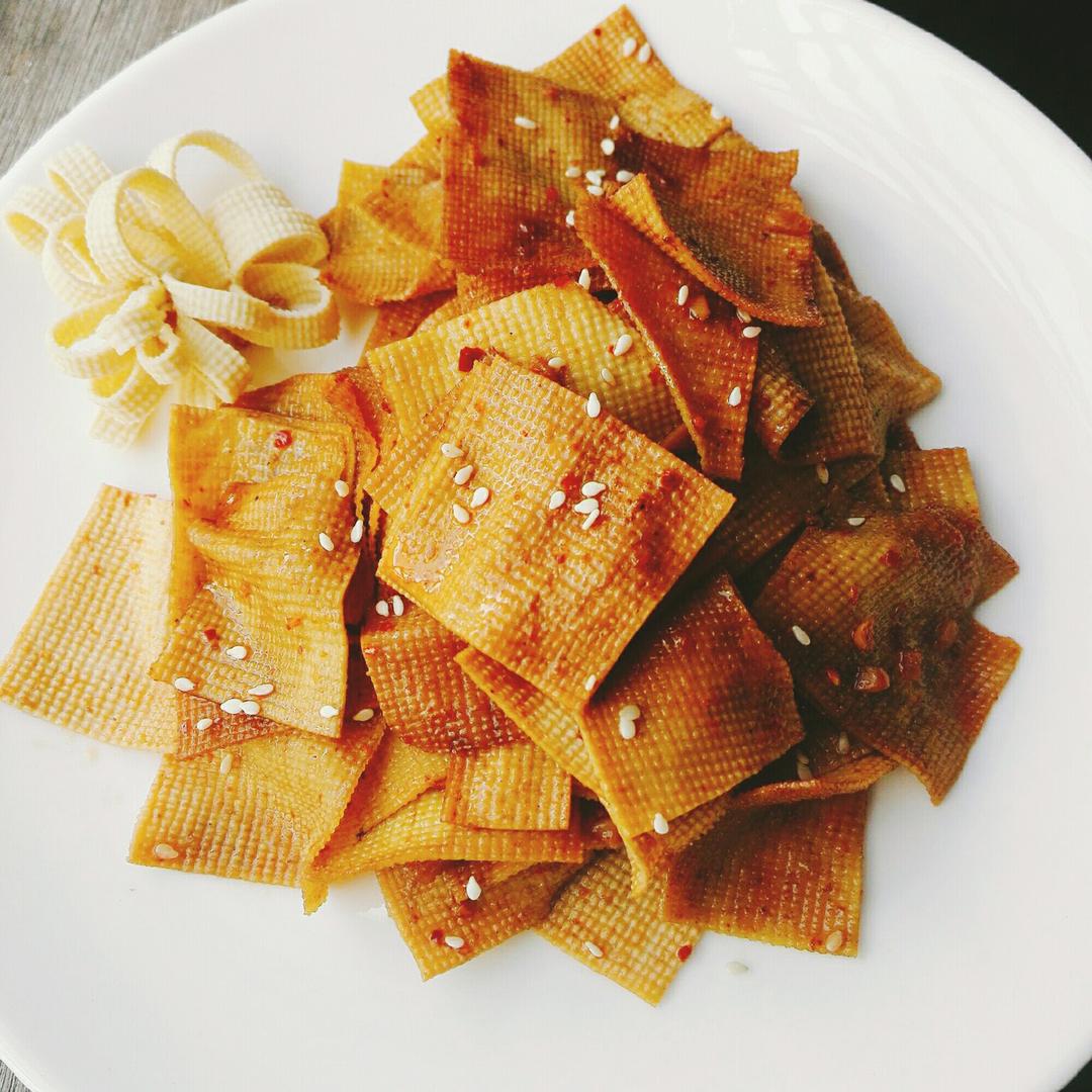 扬山黎做的孜然干豆腐东北版