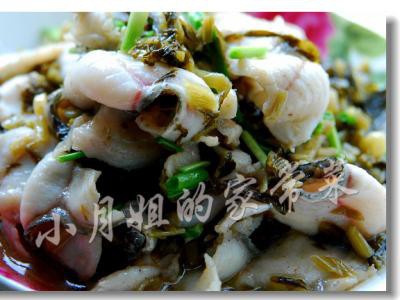 雪菜黑鱼片的做法