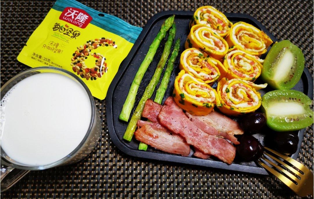 高颜值早餐鸡蛋卷❗️❗️双色鸡蛋卷