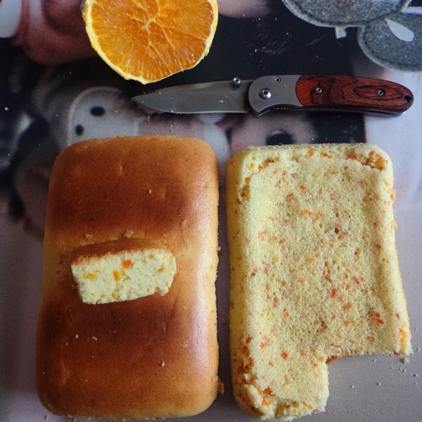 橙香烫面戚风蛋糕