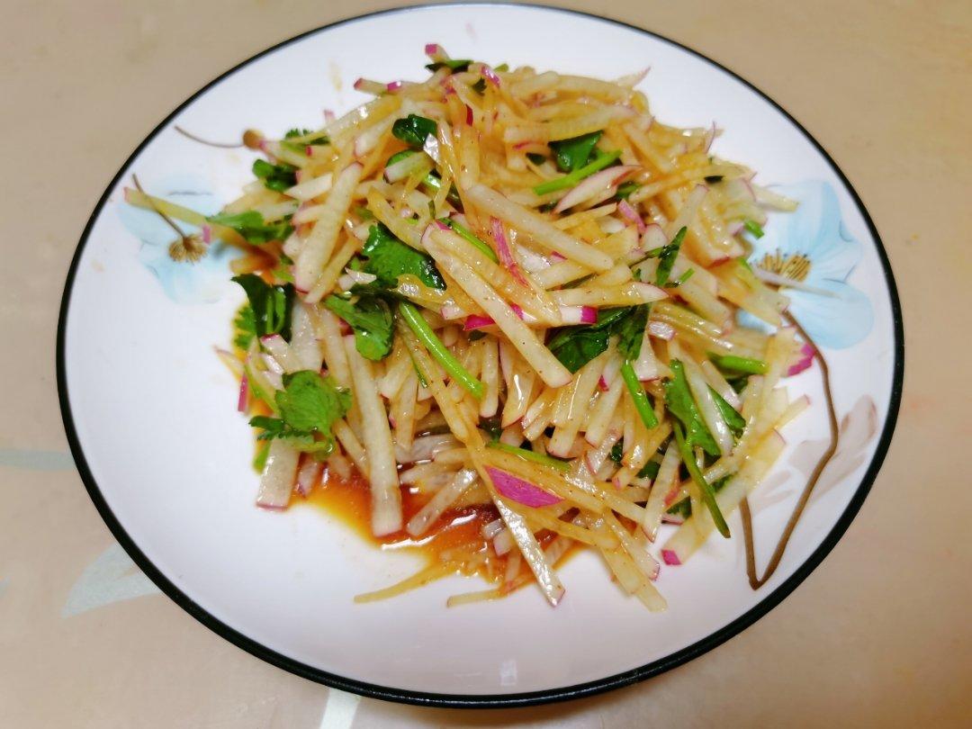 凉拌萝卜丝