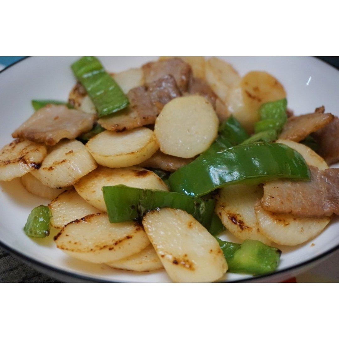 肉片山药炒木耳