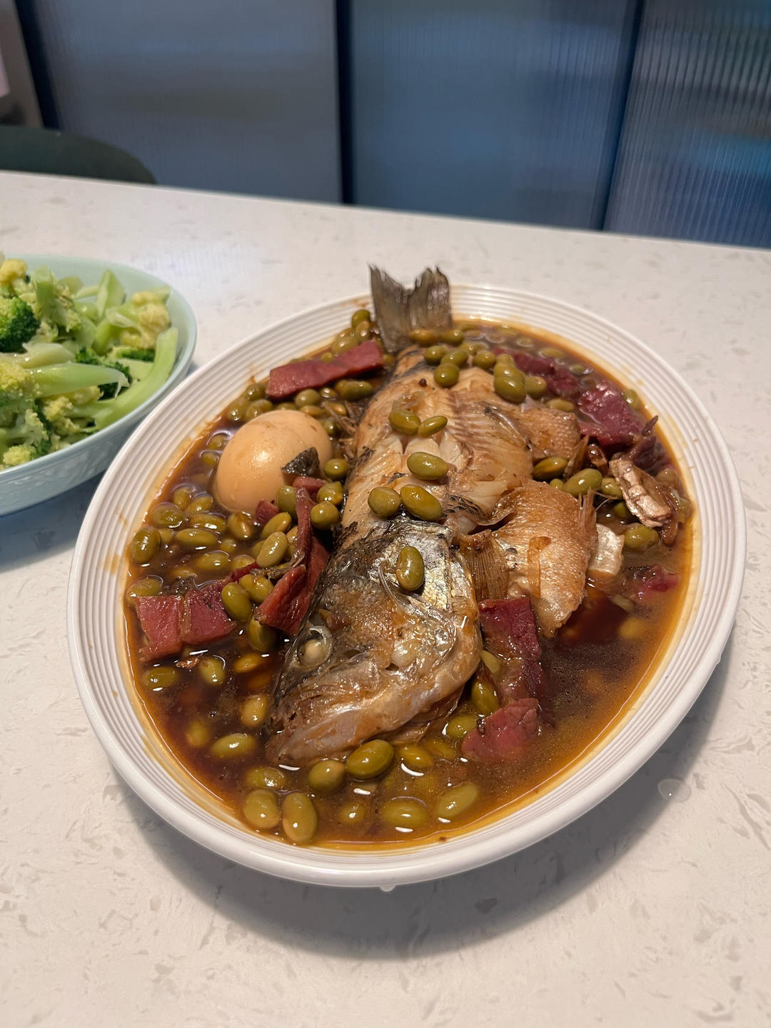 烀鱼豆子