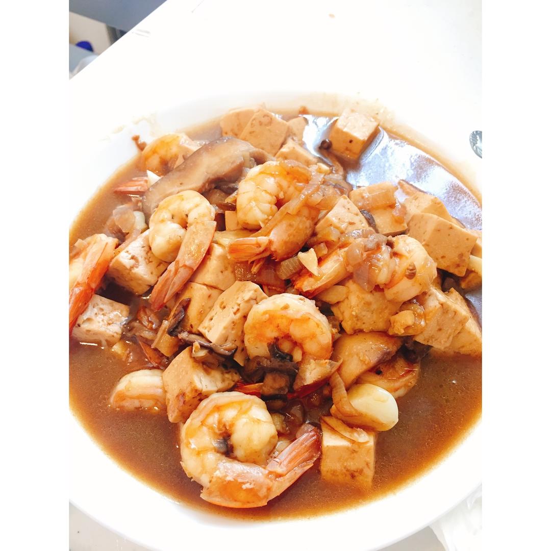 虾仁豆腐