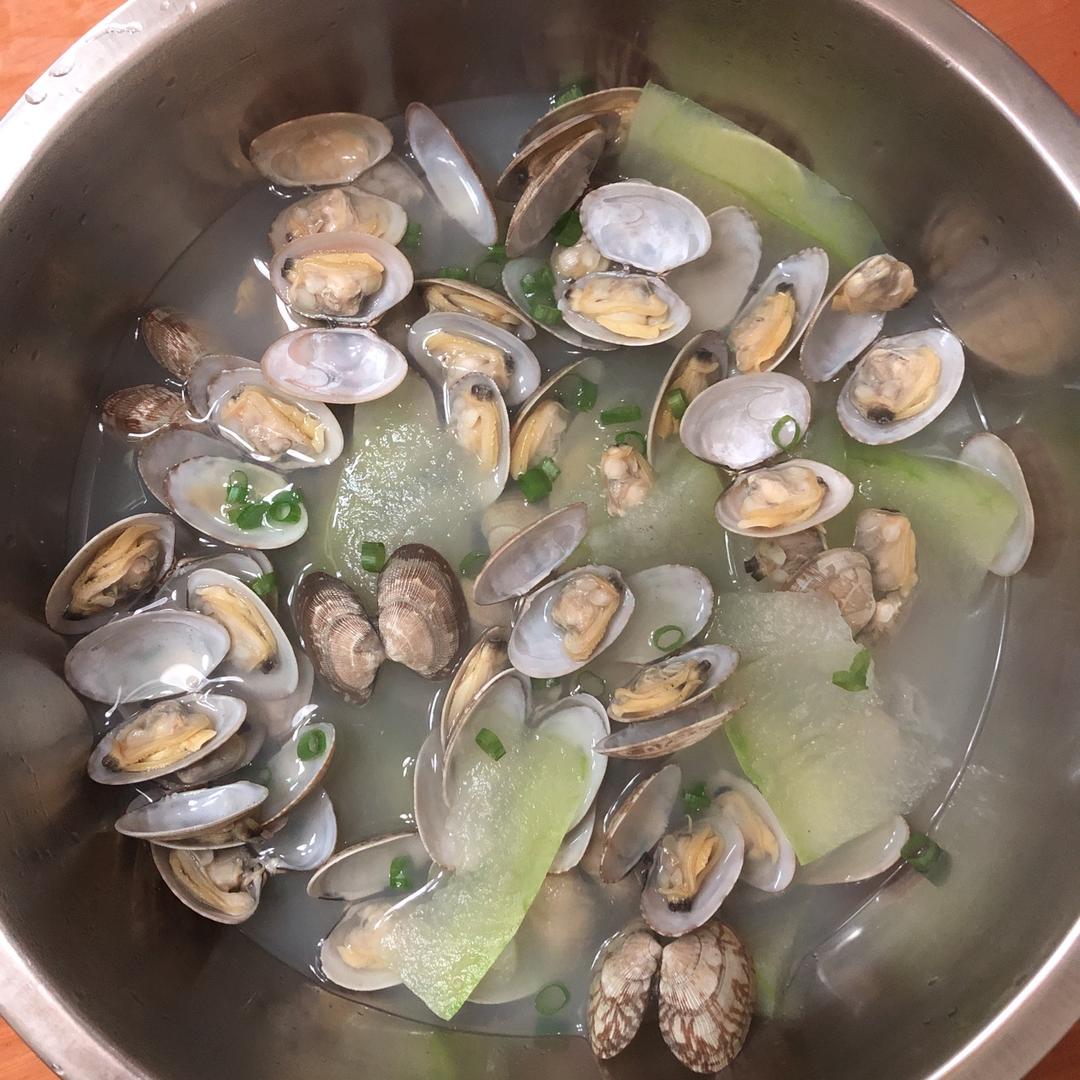 减肥花蛤冬瓜汤