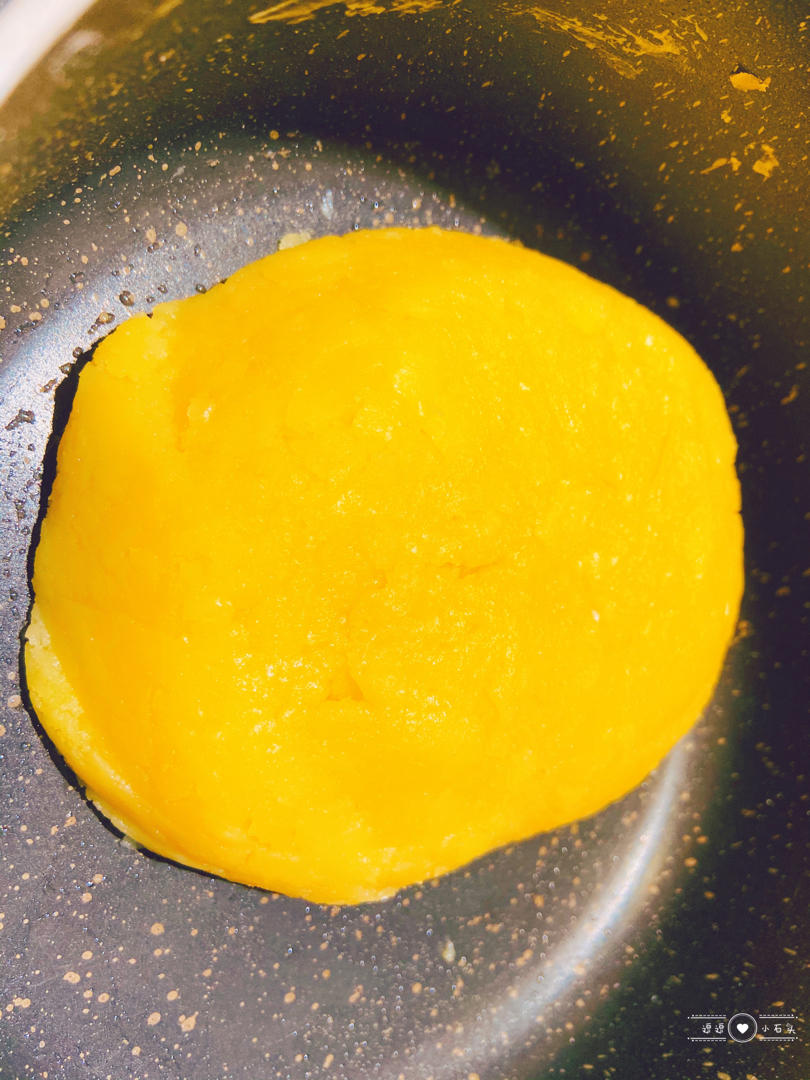 宝宝版无糖奶黄老婆饼