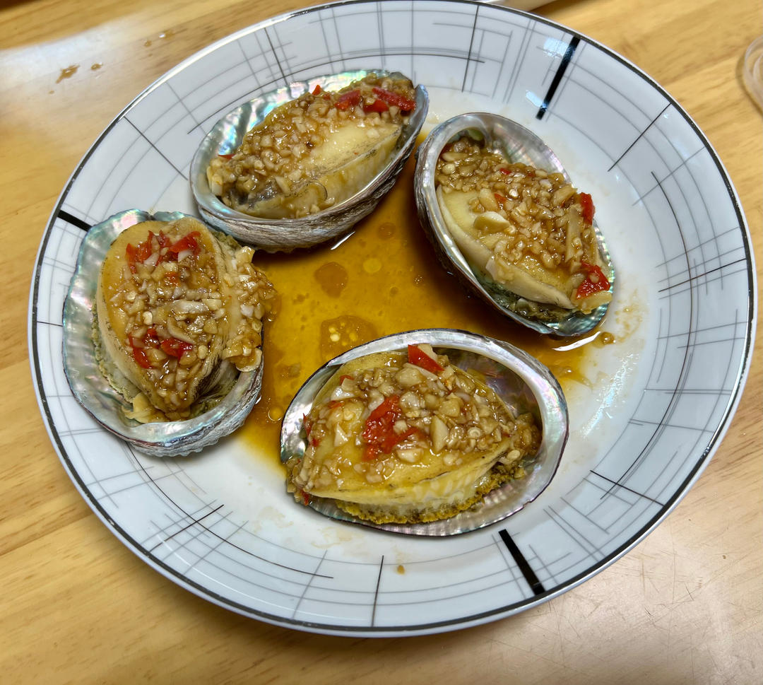 清蒸鲍鱼