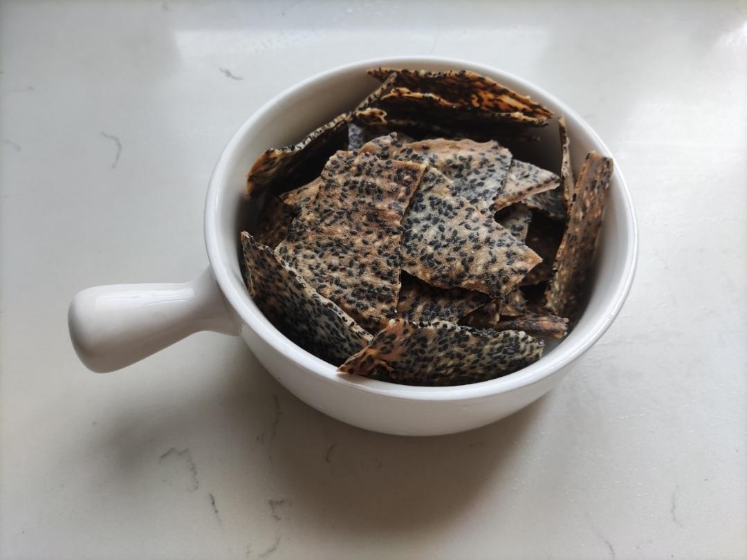 蛋白芝麻薄脆饼干（失败率低的做法）