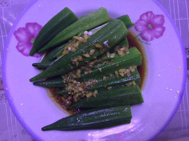 蒜蓉秋葵