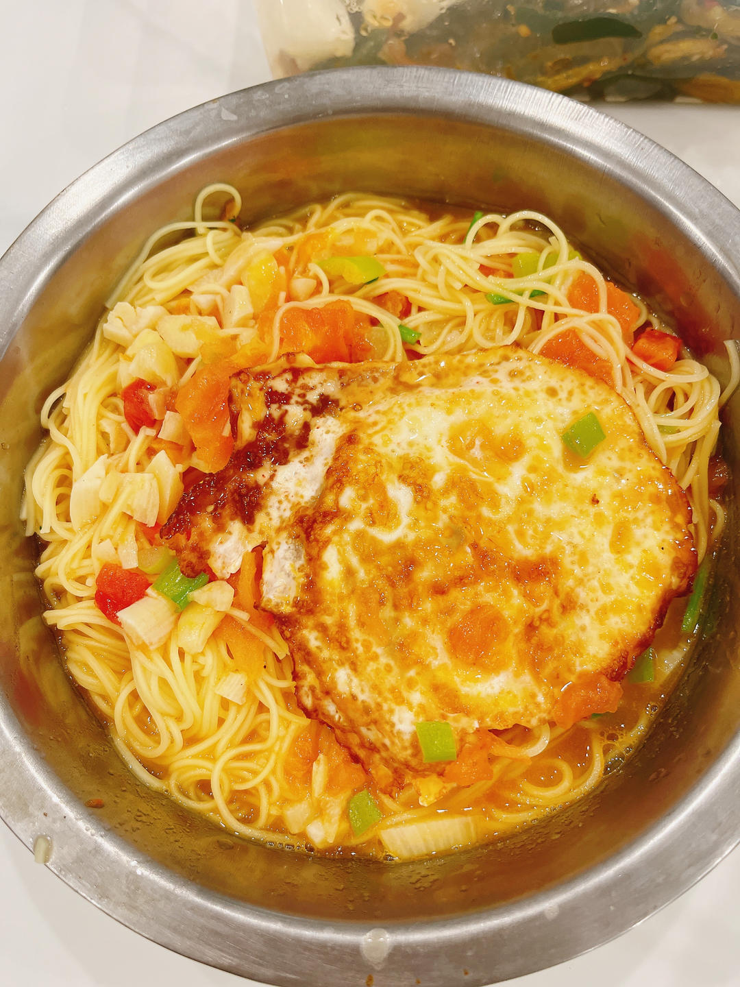 十来分钟做好/番茄鸡蛋面🍜