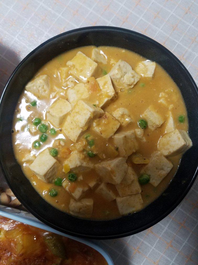 咸蛋黄豆腐