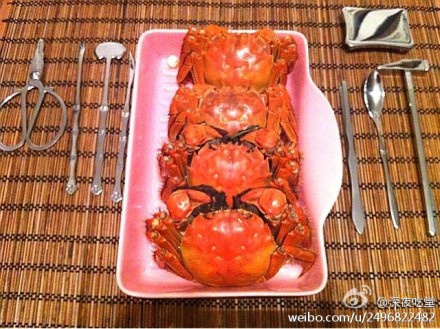 紫苏大闸蟹