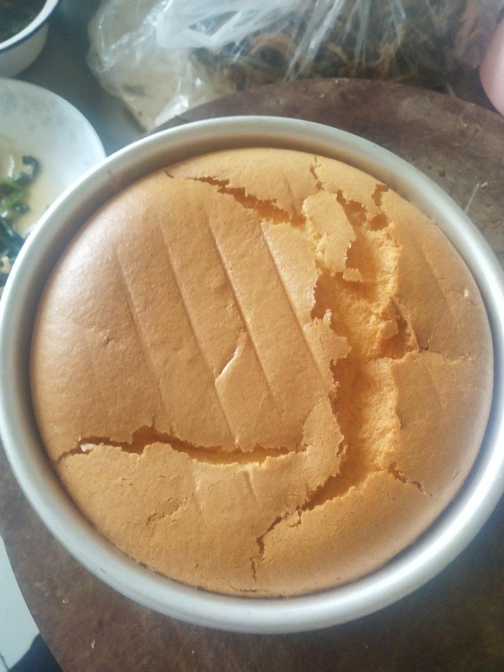 超柔软6寸戚风蛋糕(附8寸配方)零失败 超详细‼️含操作视频