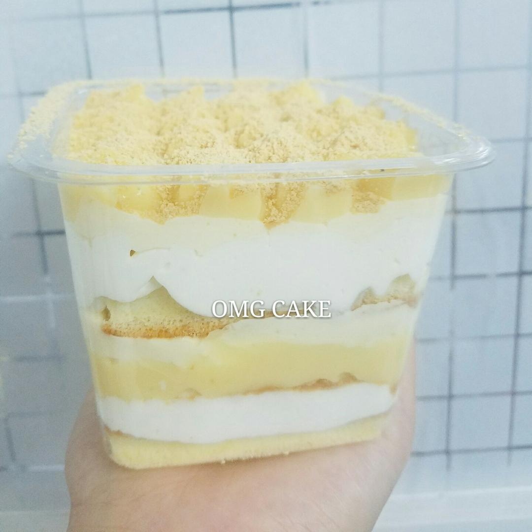 日式豆乳盒子蛋糕