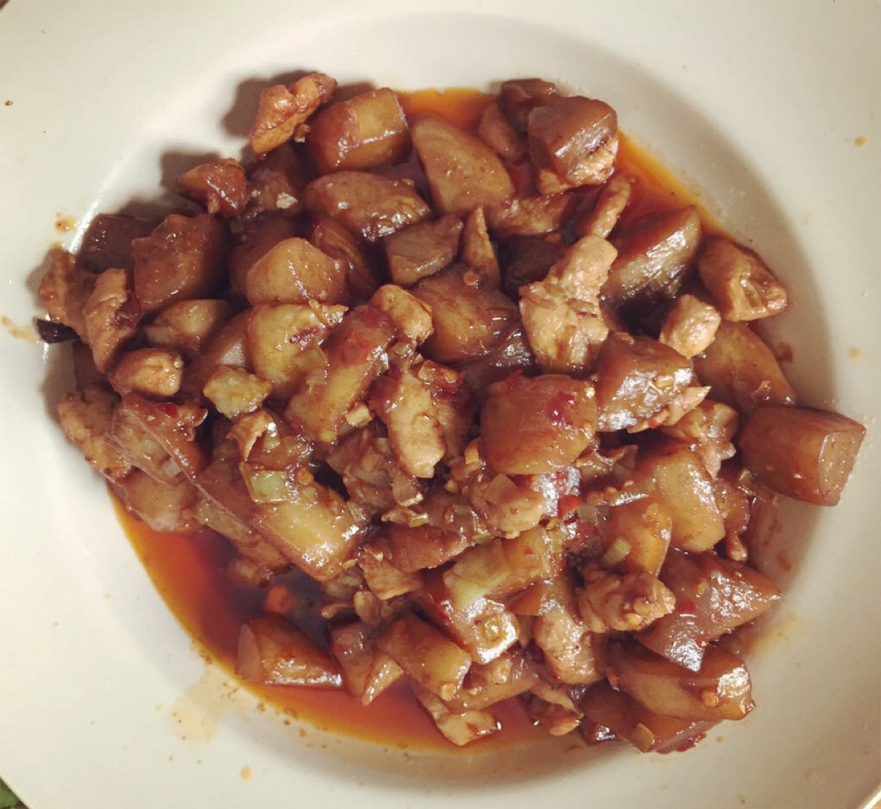 肉末茄子