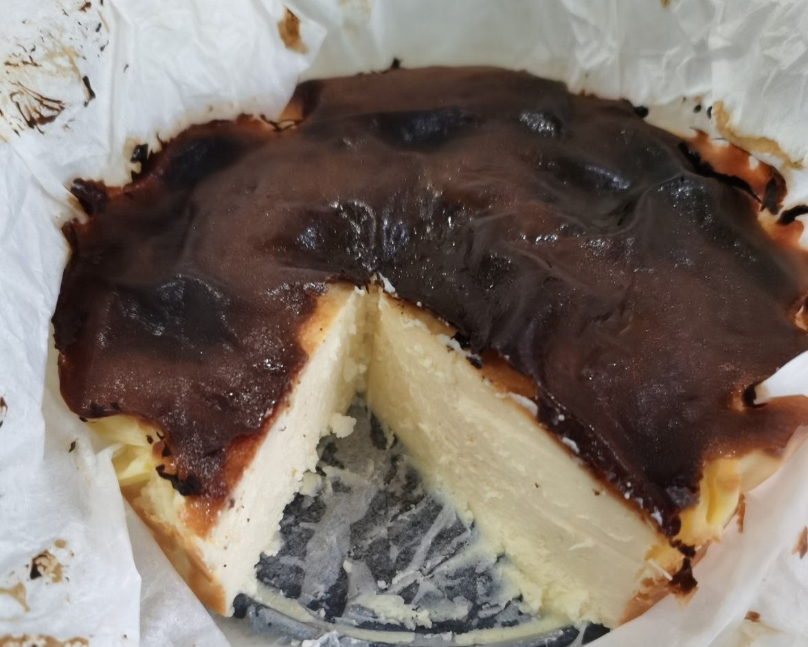 酸奶巴斯克式芝士蛋糕的做法