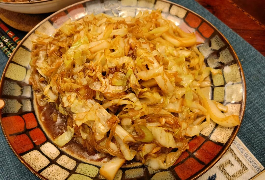 包菜粉丝（粉丝炒包菜）