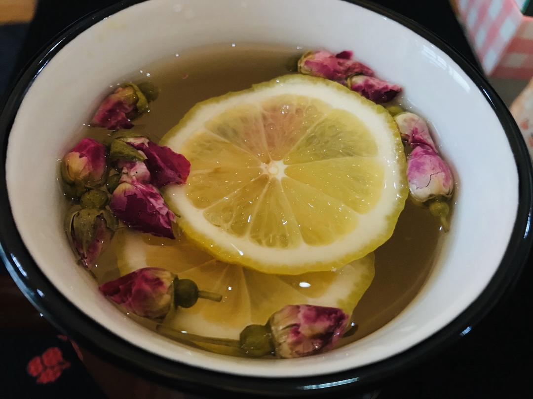 玫瑰柠檬茶的做法