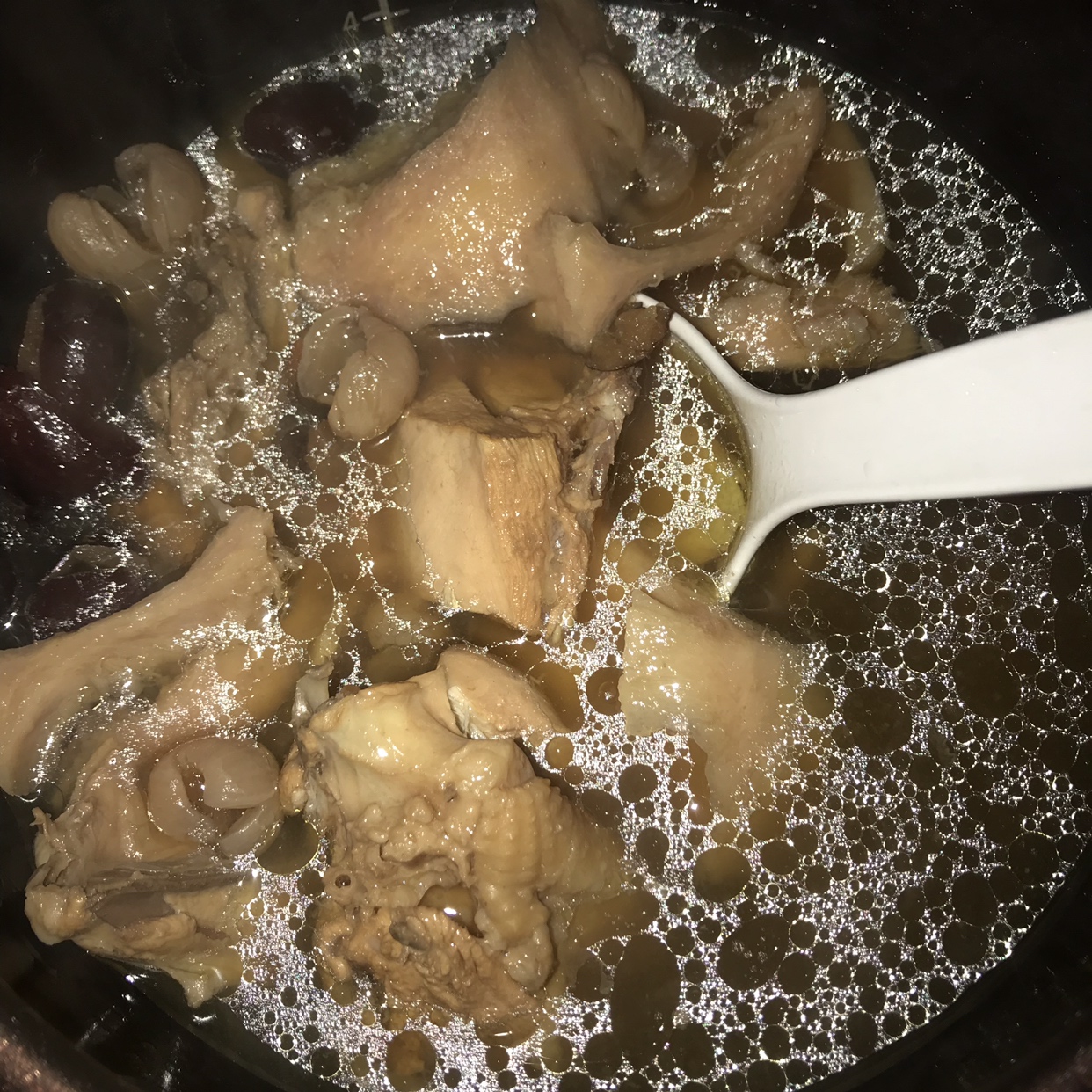 榴莲皮鸡汤