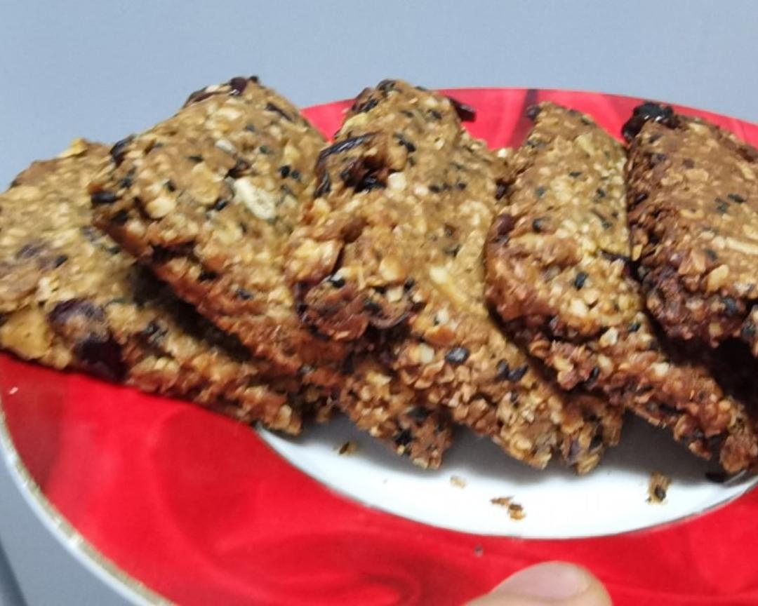 红糖燕麦饼干🍪的做法