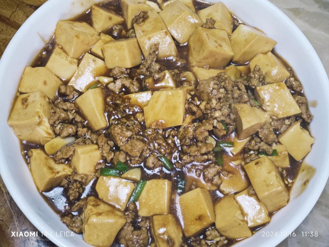 巨下饭！拌饭超好吃的肉末豆腐！做法简单零失败~