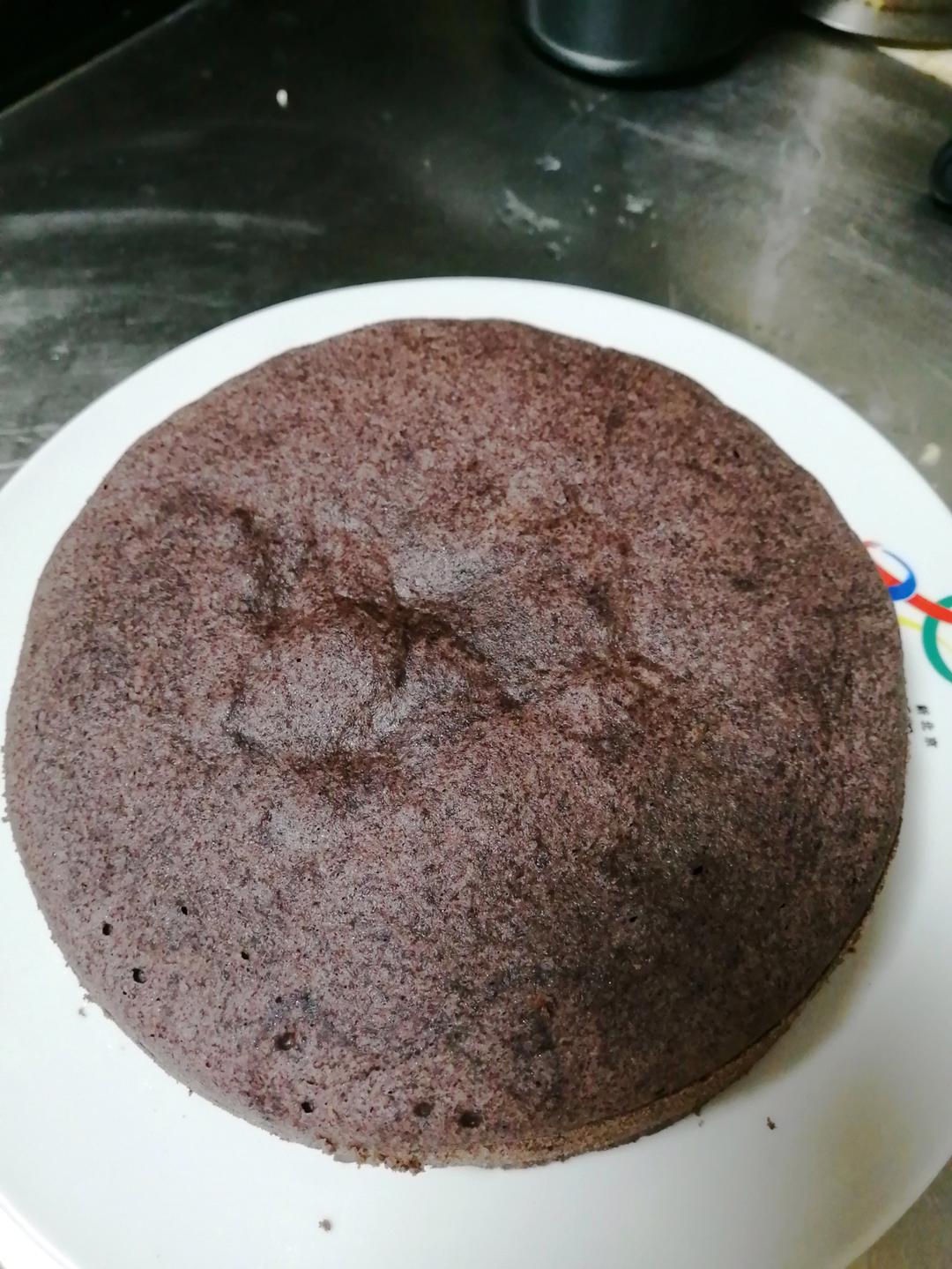 好吃不上火蒸着吃的黑米糕