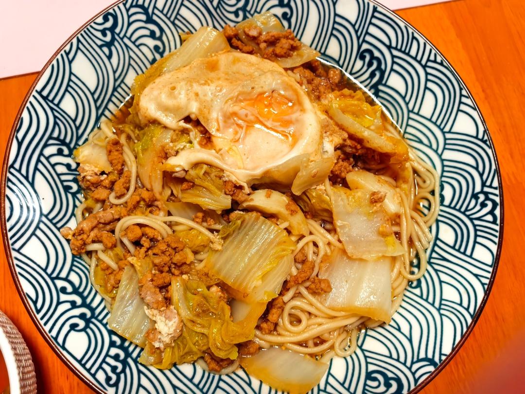 肉沫煎蛋盖饭(超下饭)