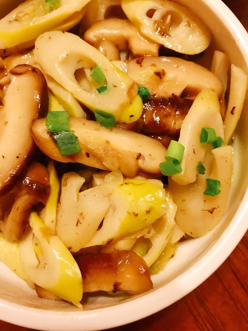 春天时令菜——春笋香菇