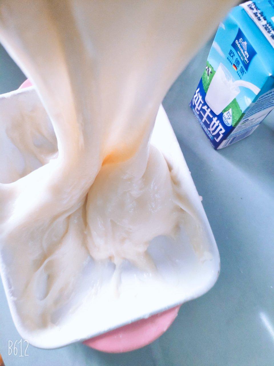 拉丝麻薯隔夜冷藏不变硬的实验成功，三夜依然拉丝