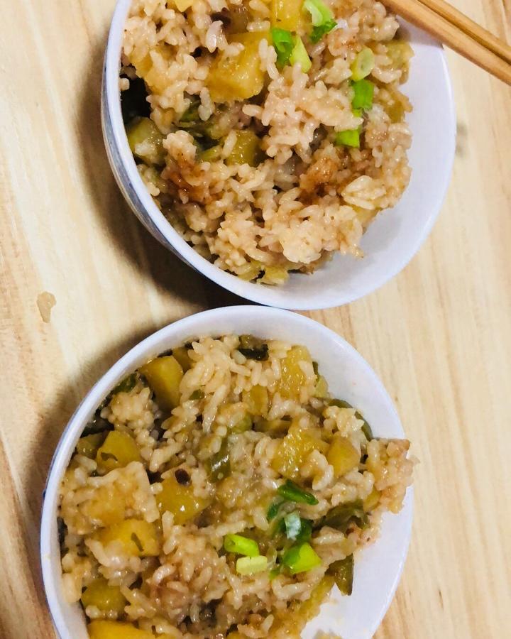 地三鲜焖饭