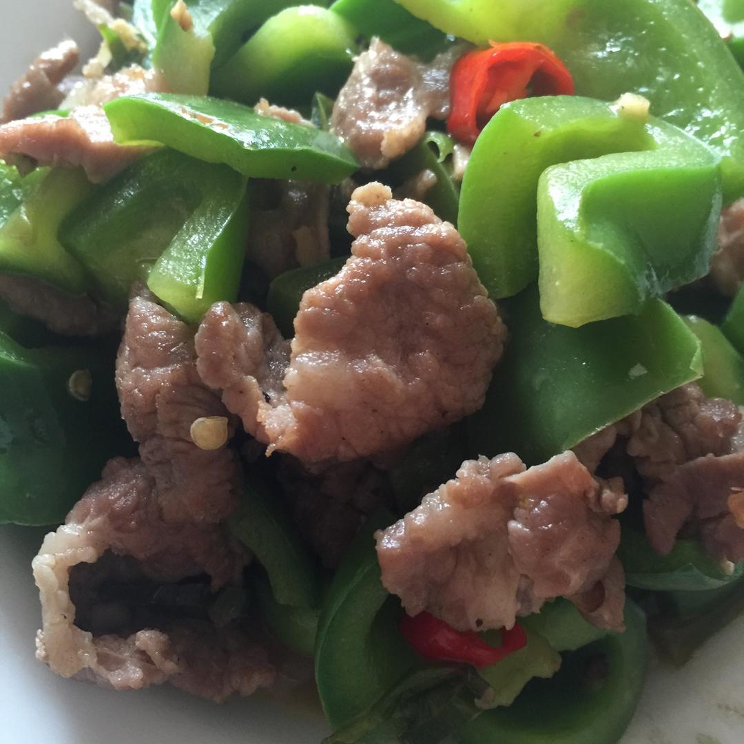 青椒肉片