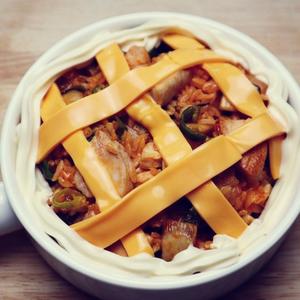 불닭 닭가슴살 볶음밥 韩式火鸡面酱炒饭的做法 步骤9