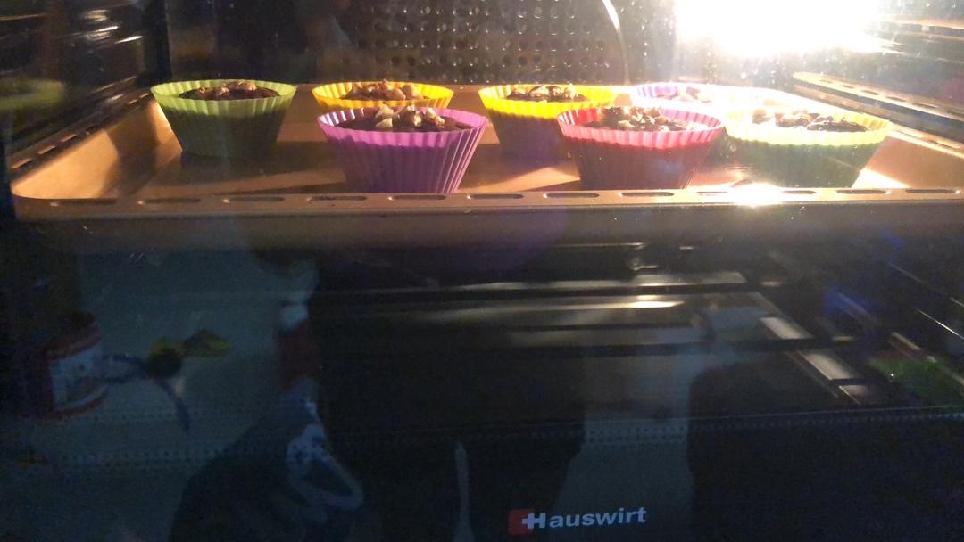 无油低脂 香蕉巧克力马芬