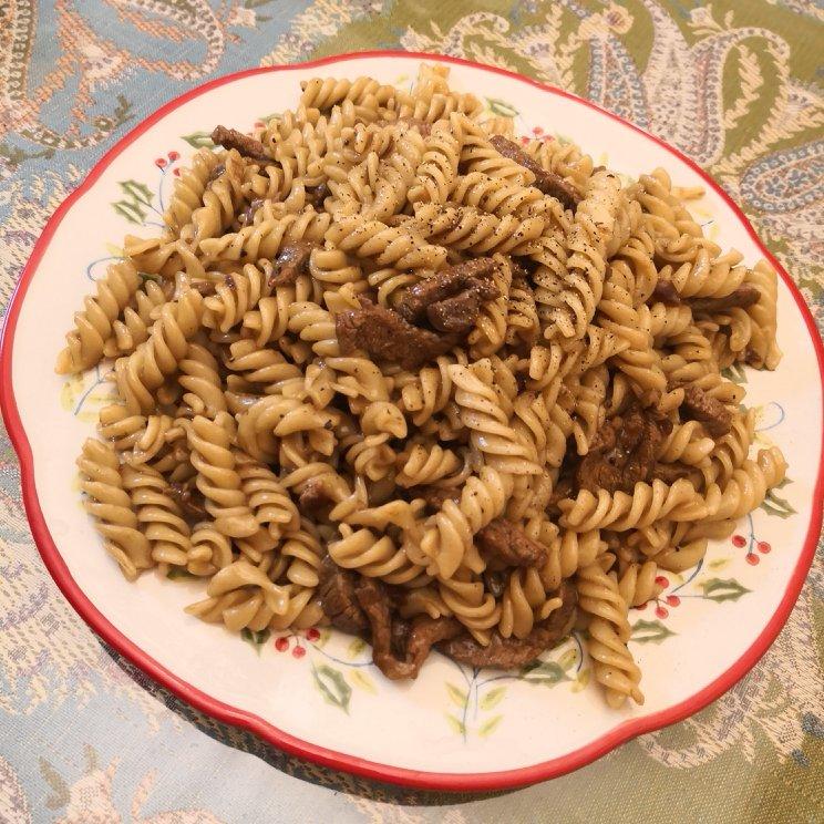 黑椒牛柳意面