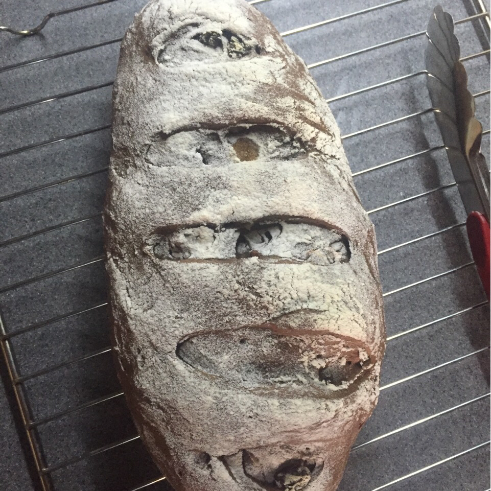 巧克力软欧包(无糖)