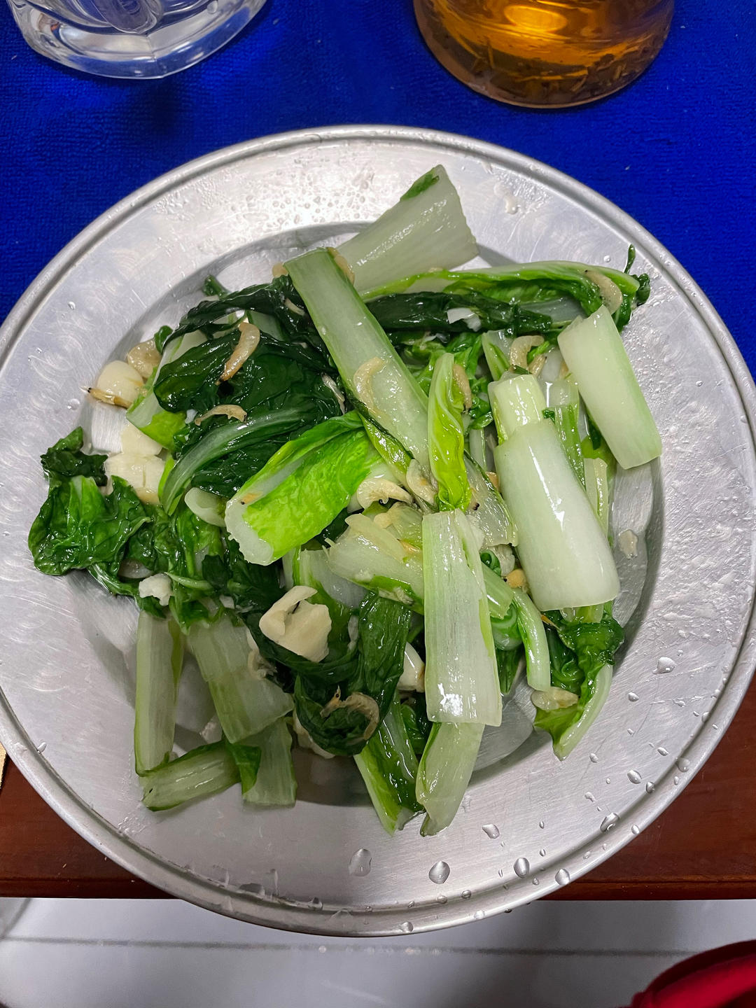 夏日清爽 虾仁奶白菜(快菜)