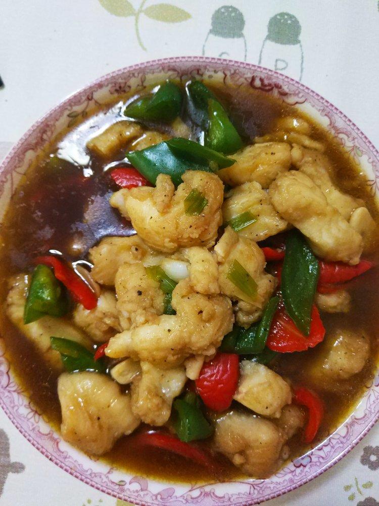 黑椒洋葱龙利鱼