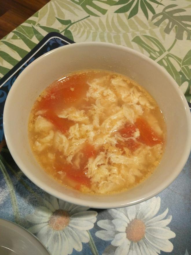 家常西红柿鸡蛋汤的做法