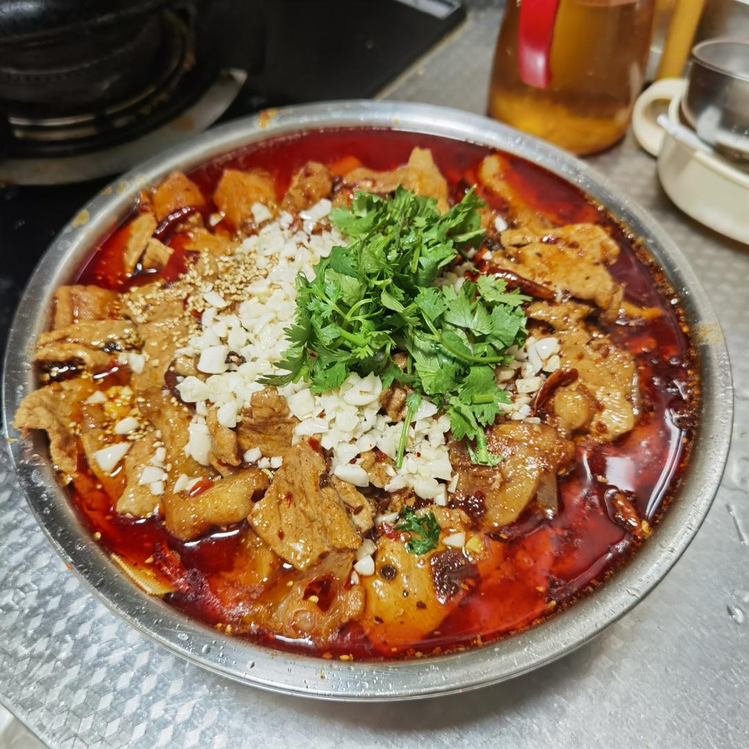 水煮肉片（肯定不翻车）