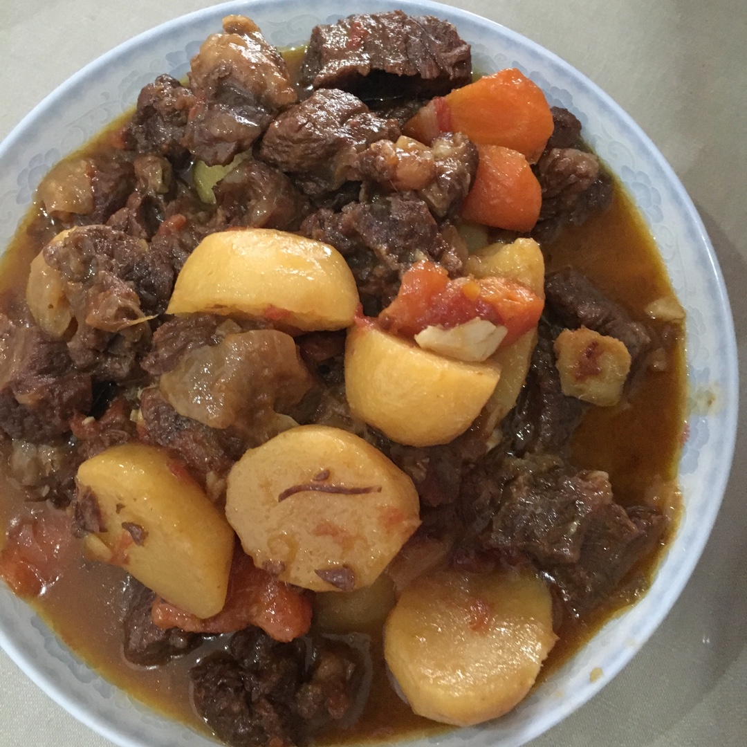 土豆炖牛肉