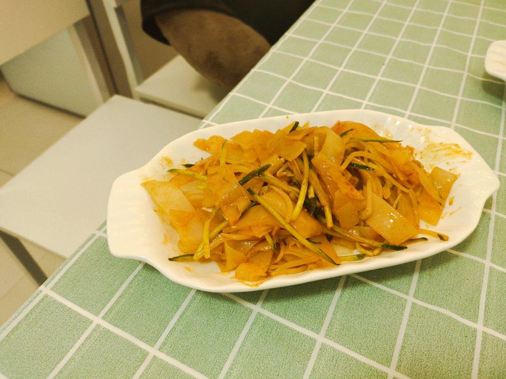 小白的自制凉皮(水洗版)